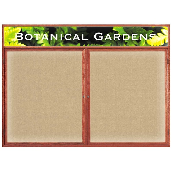 Open Faced Traditional Corkboard, 36x24"